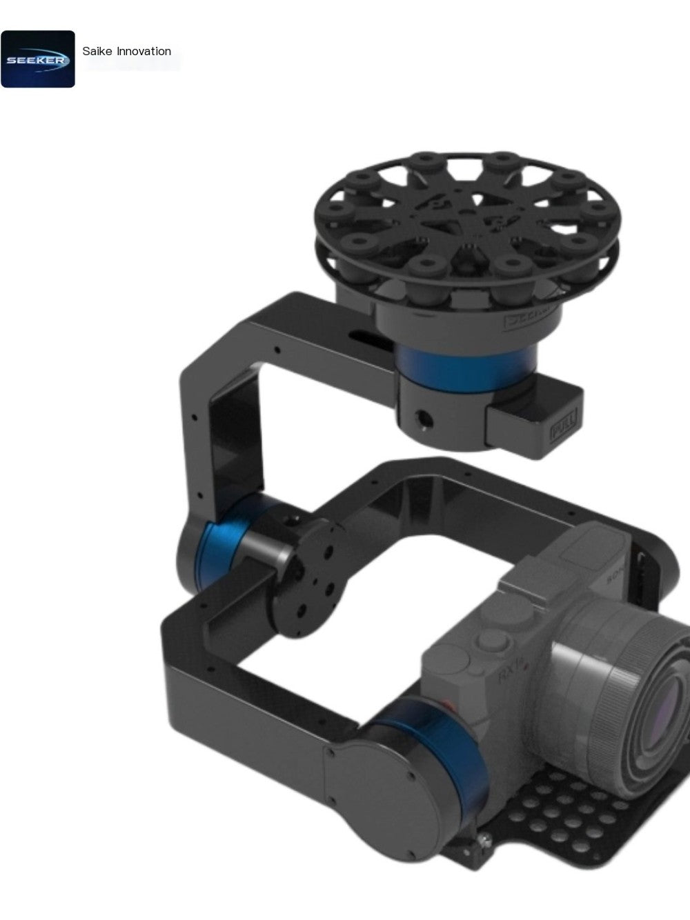 Drone Accessories - 1.5KG Load Capacity 3-Axis Gimbal Frame