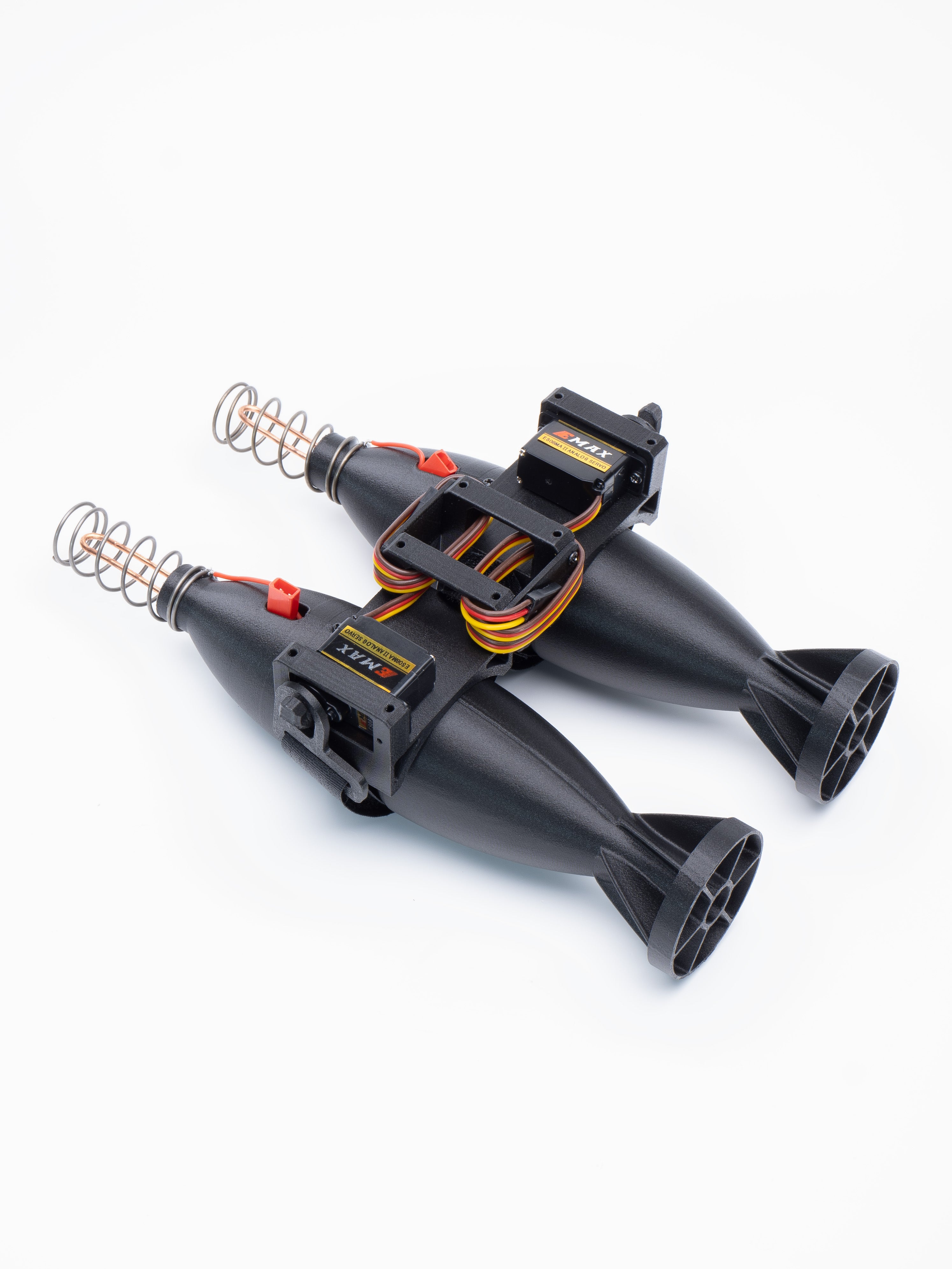 Cable Tone Thrower with Bullets _40mm Black