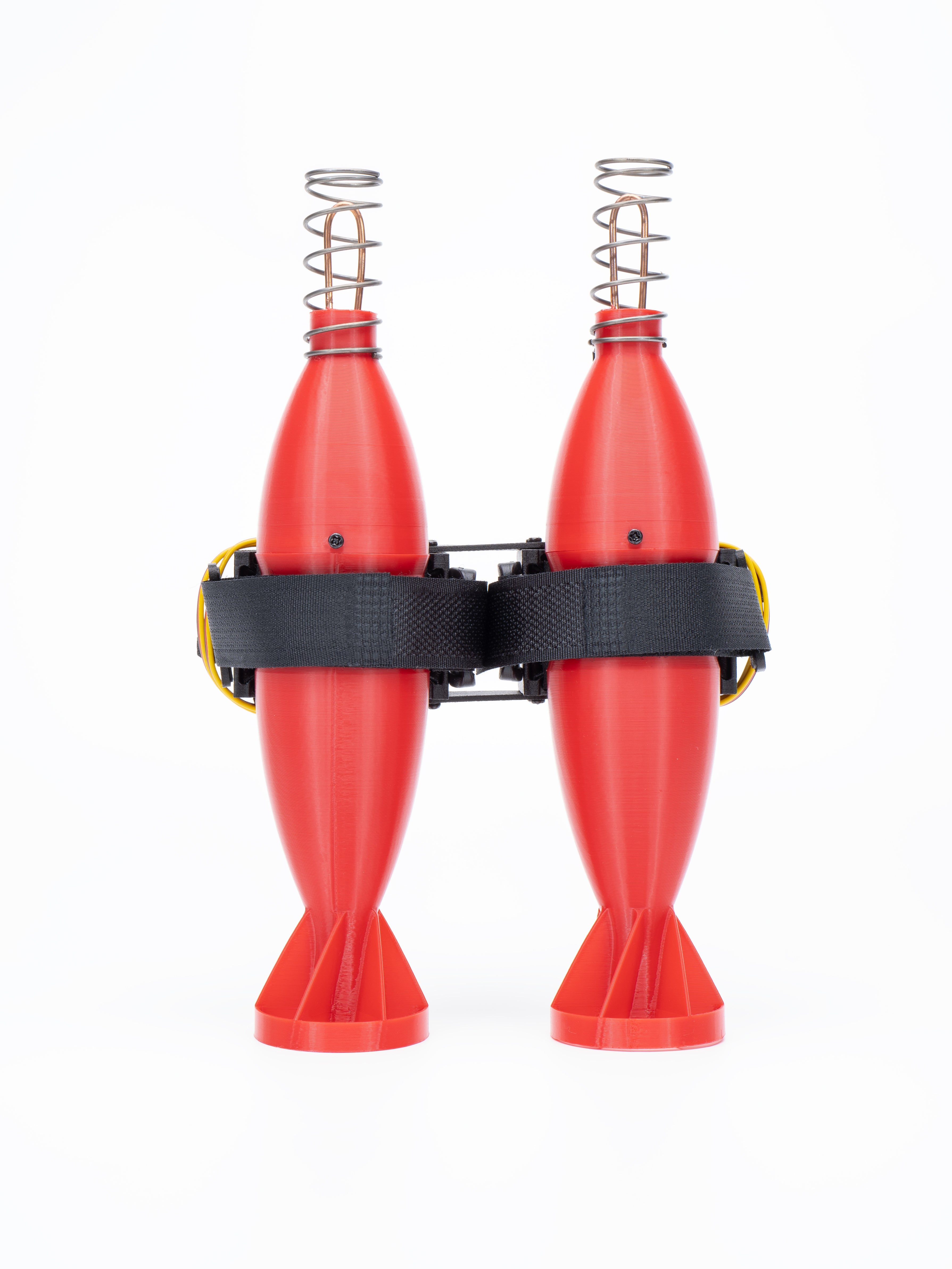 Cable Tone Thrower with Bullets _40mm Red