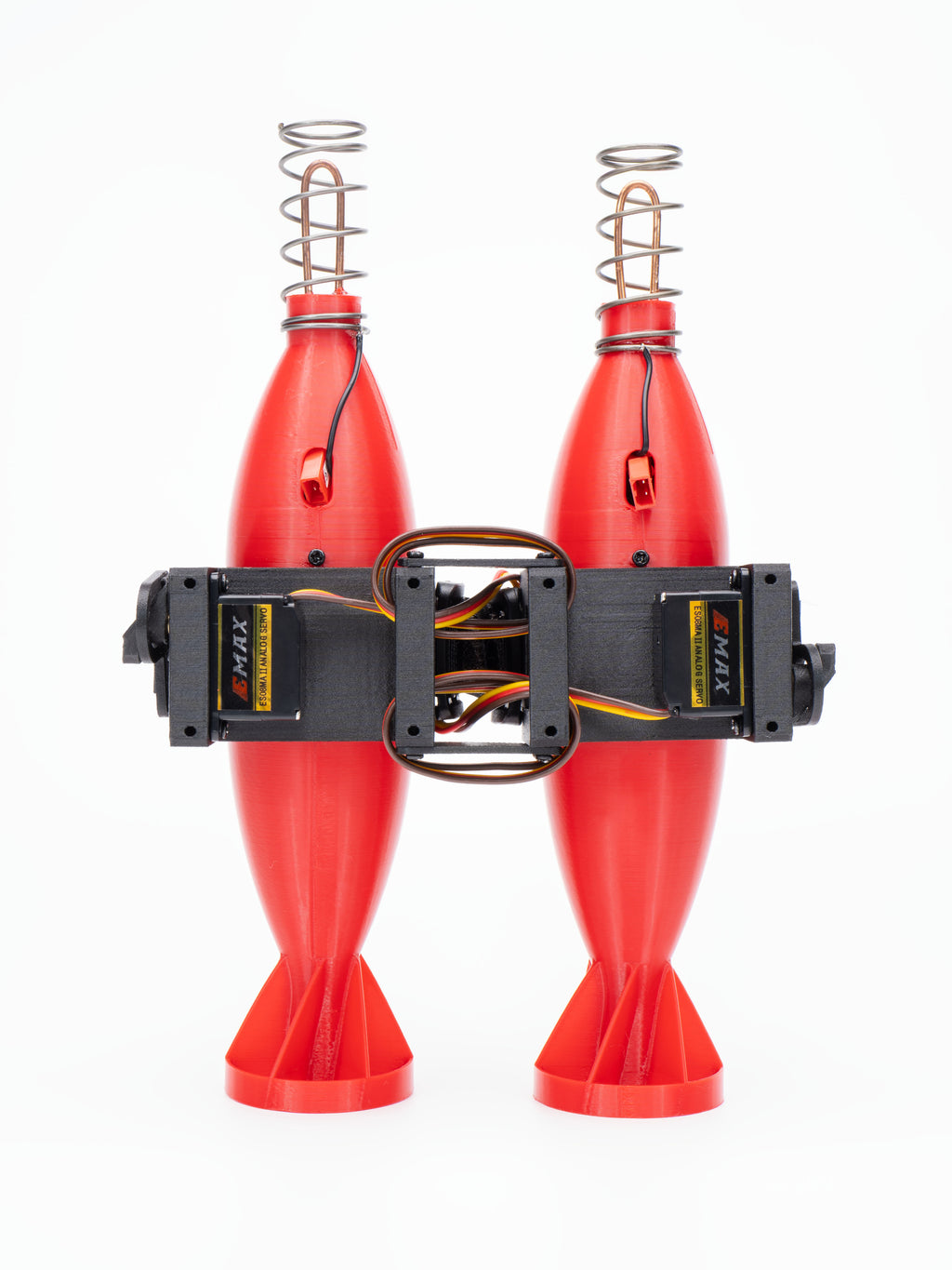 Cable Tone Thrower with Bullets _40mm Red