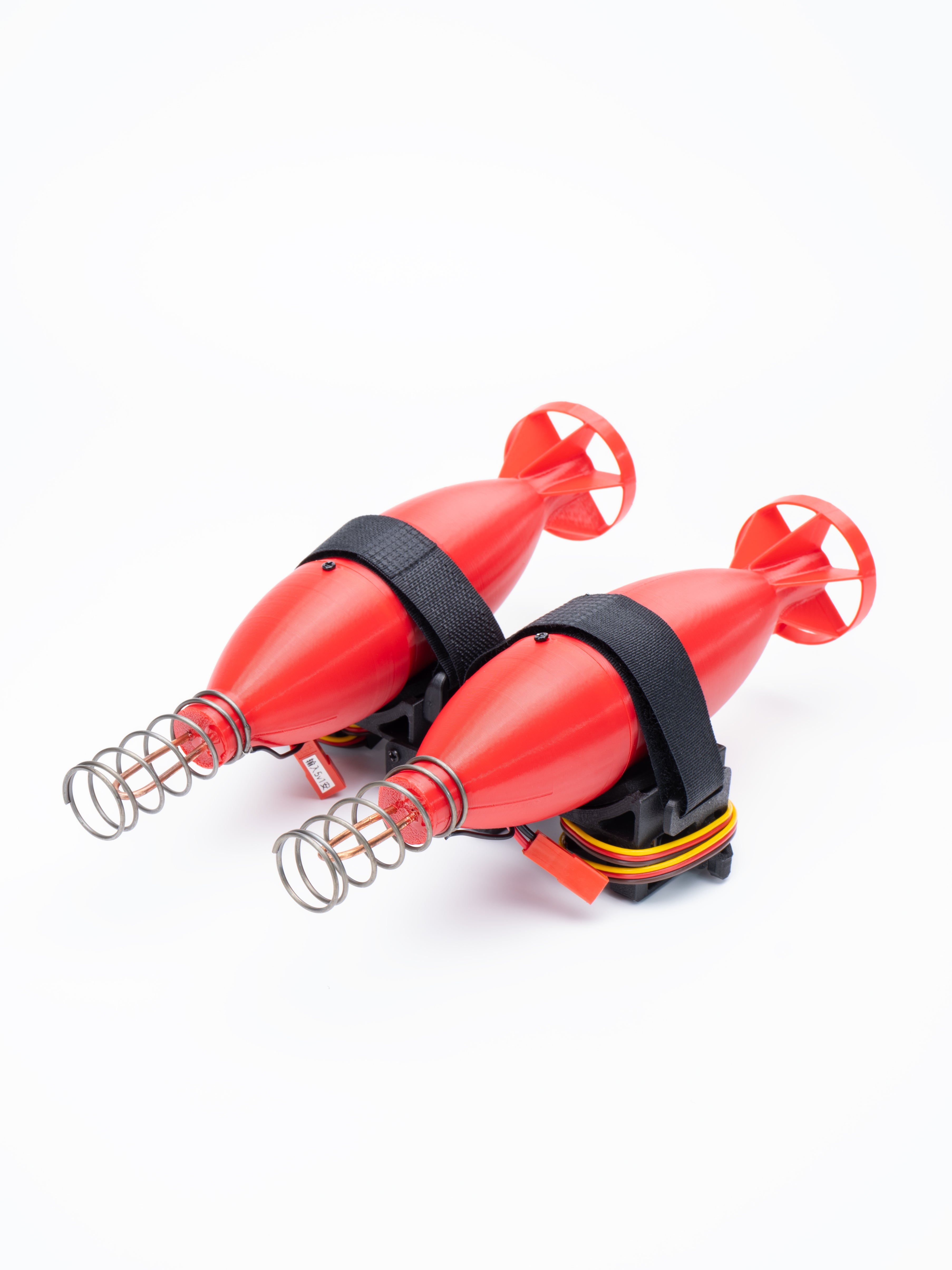 Cable Tone Thrower with Bullets _40mm Red