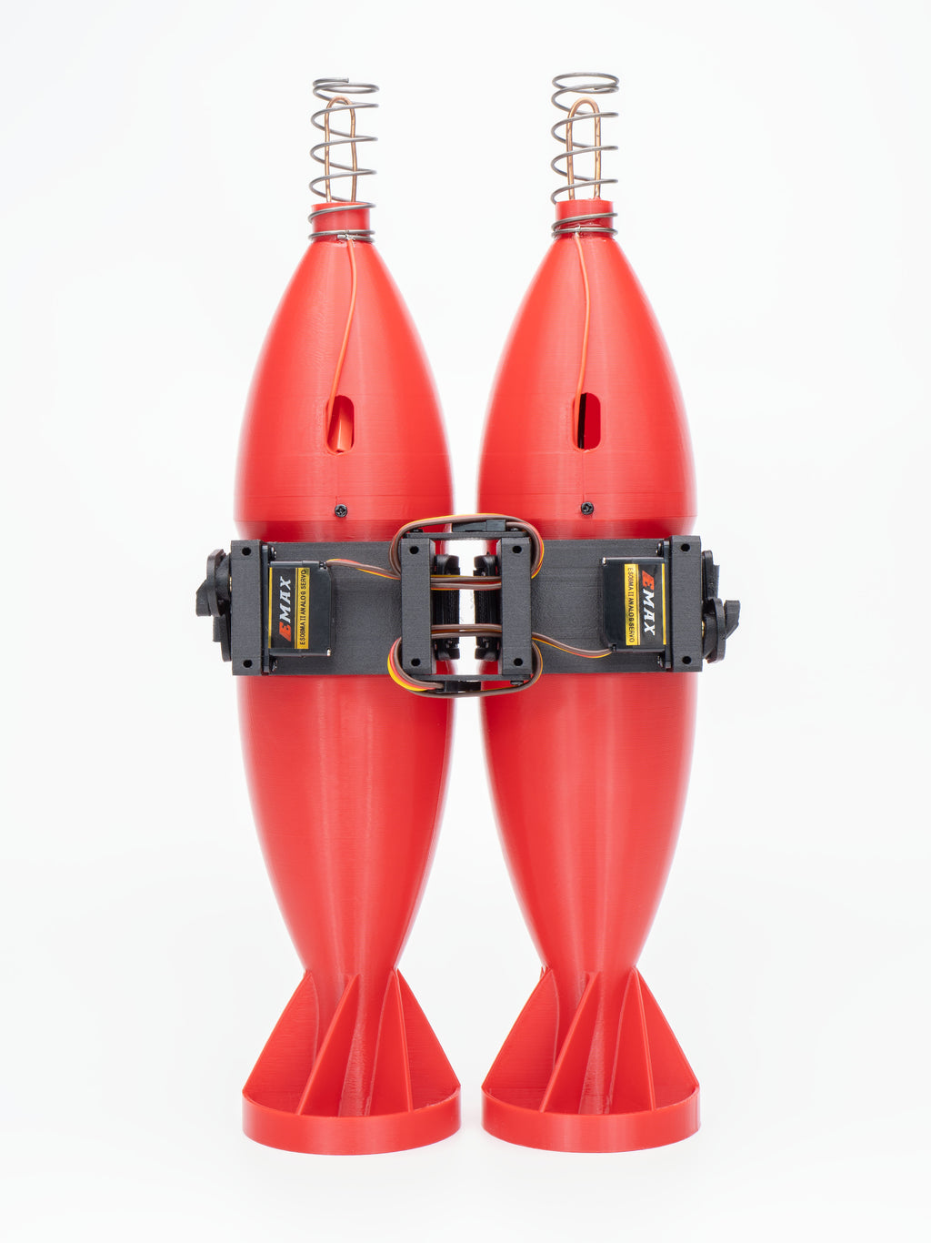 Cable Tone Thrower with Bullets _60mm Red
