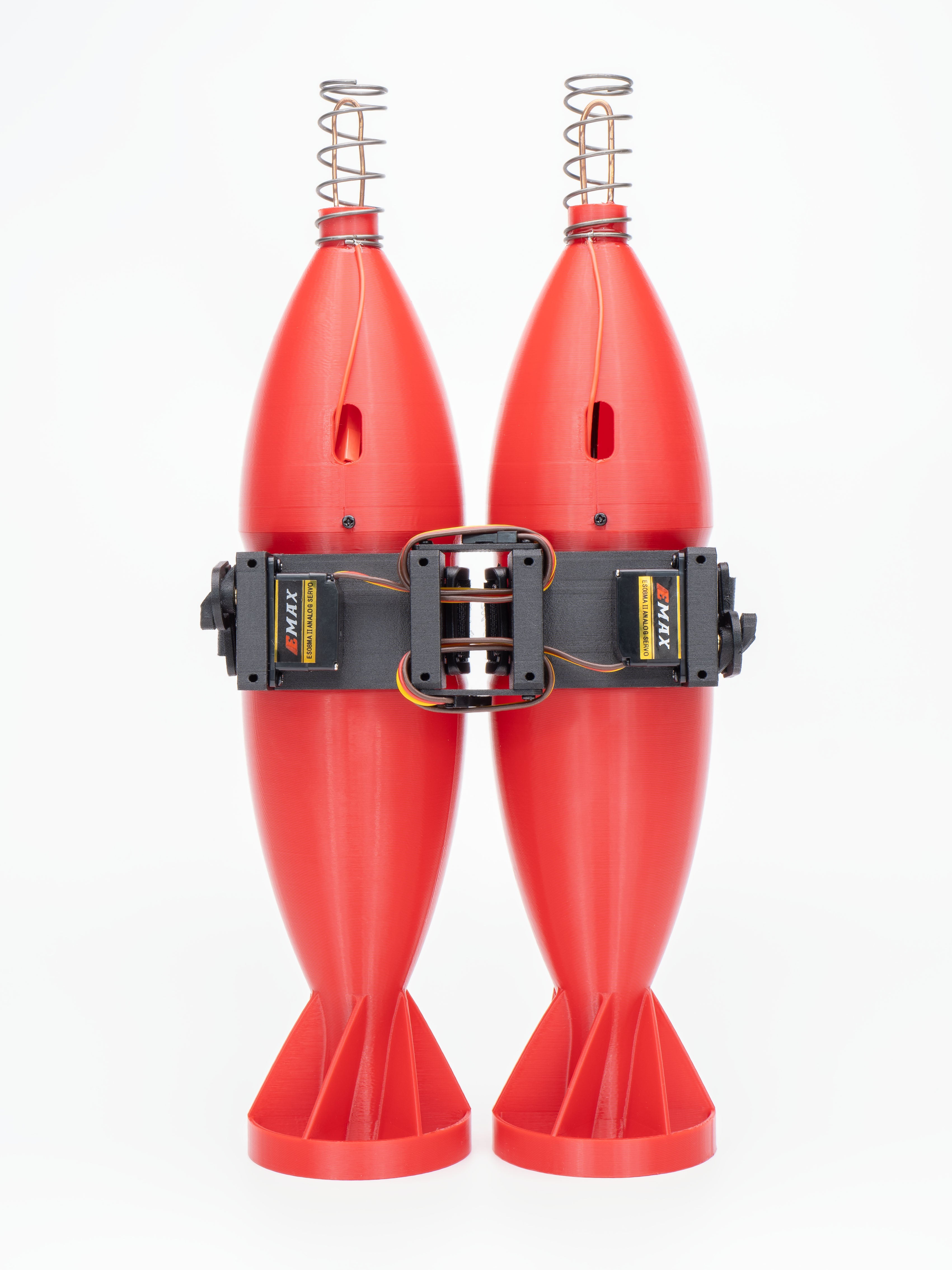 Cable Tone Thrower with Bullets _60mm Red