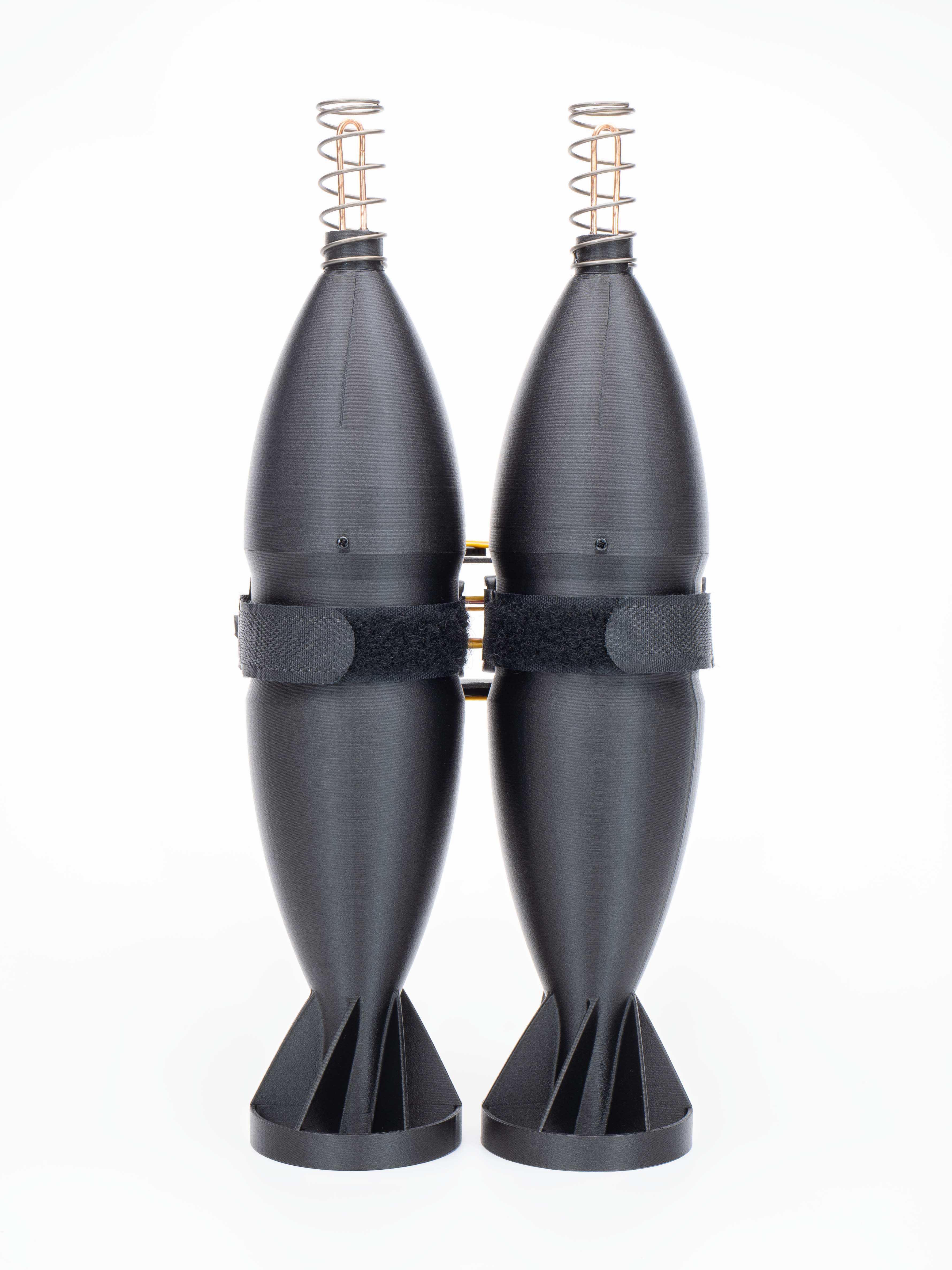 Cable Tone Thrower with Bullets _60mm Black