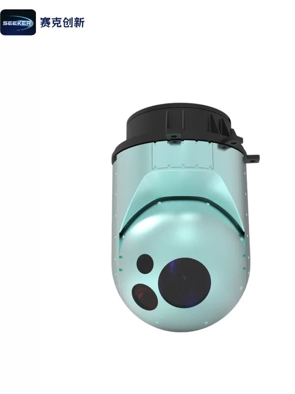 Stabilized gimbal housing for drone, optoelectronic pod gimbal
